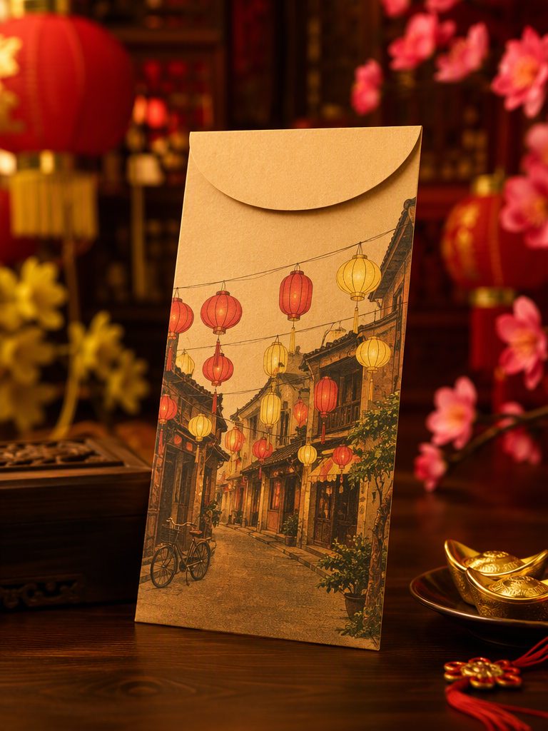 Mẫu 06 — Lồng đèn phố cổ
