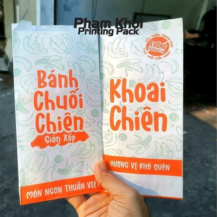 Bao bì bánh mì / chuối chiên